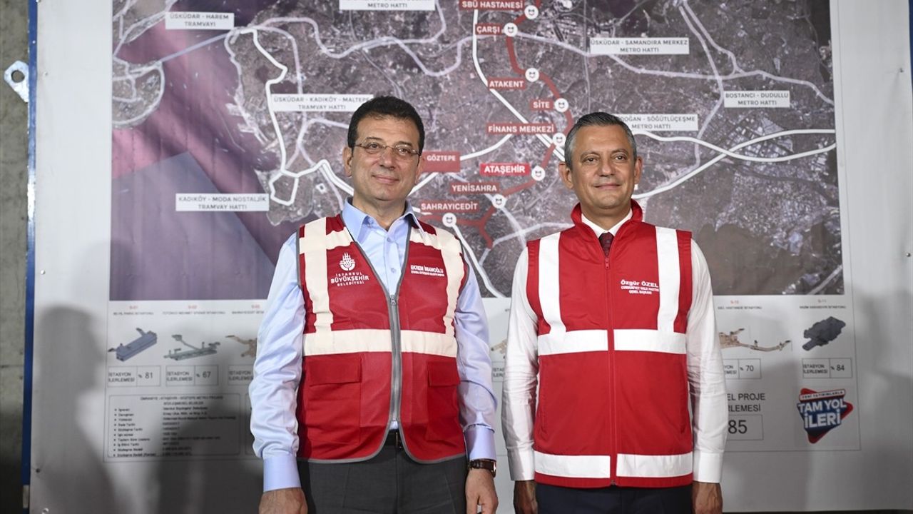 İstanbul'da Metro İnşaatında İncelemeler Devam Ediyor