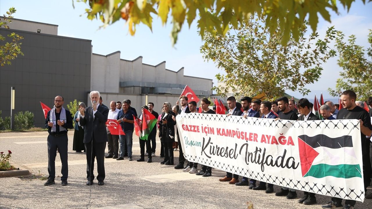 Kahramanmaraş, Malatya ve Şanlıurfa'da Filistin İçin Destek Eylemleri