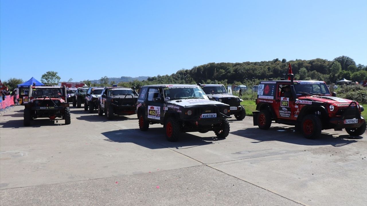 Karadeniz Off-Road Kupası 4. Ayak Yarışı Ünye'de Gerçekleşti