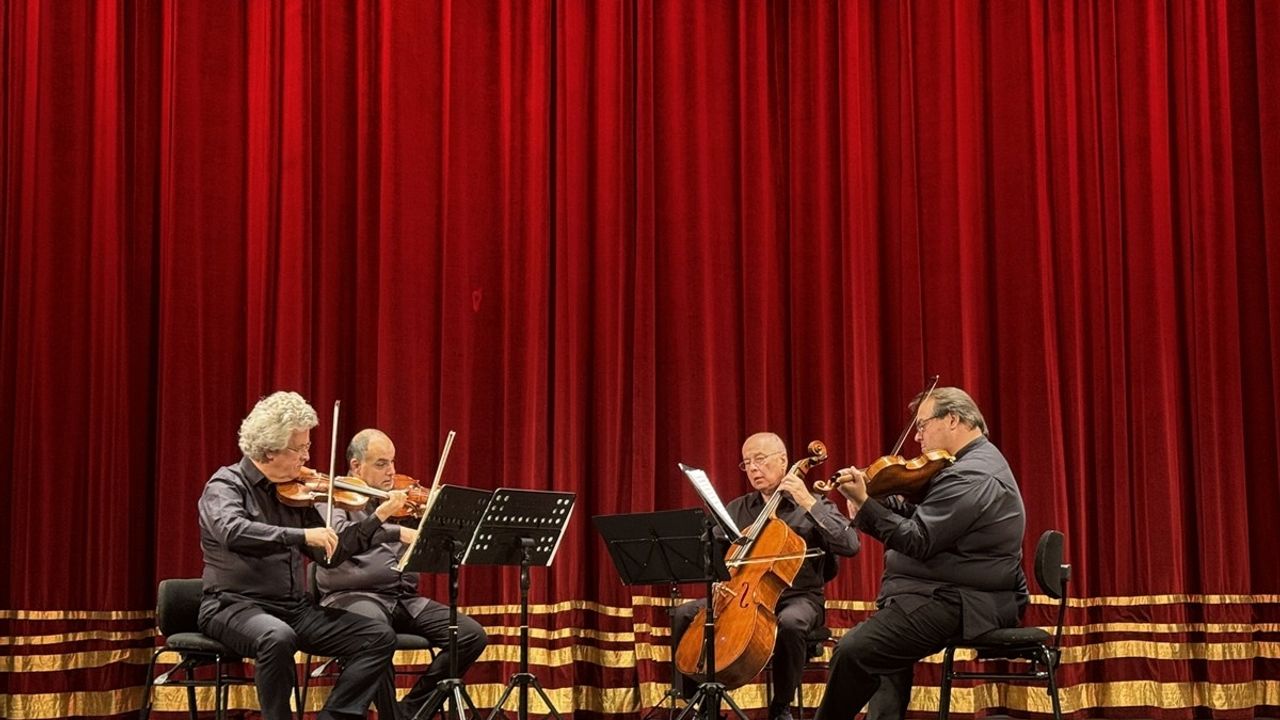 Kodaly Quartet İstanbul'da Unutulmaz Bir Konser Verdi