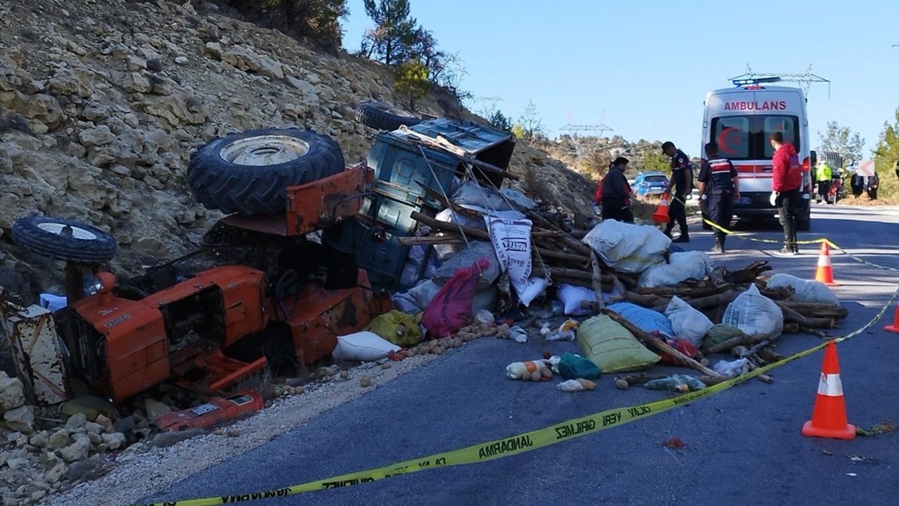 Mersin'de Traktör Kazası Can Aldı