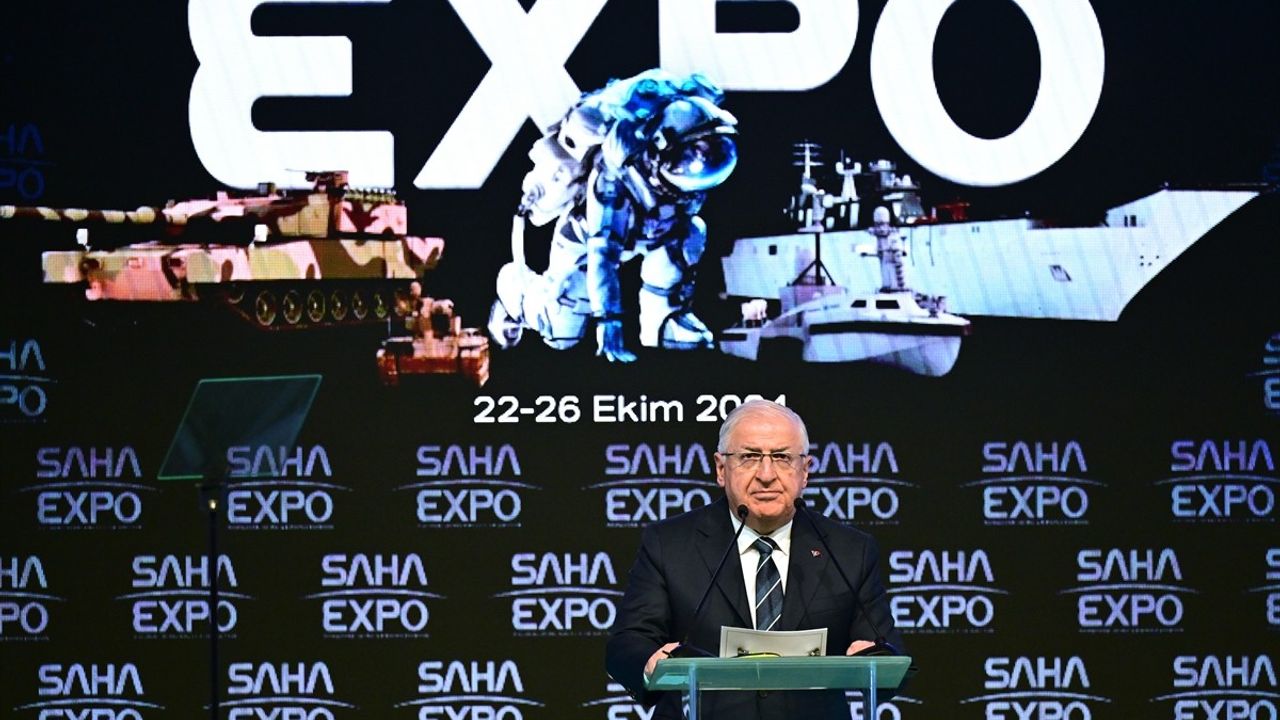 Milli Savunma Bakanı Güler: SAHA EXPO 2024'te Savunma Sanayisine Vurgu