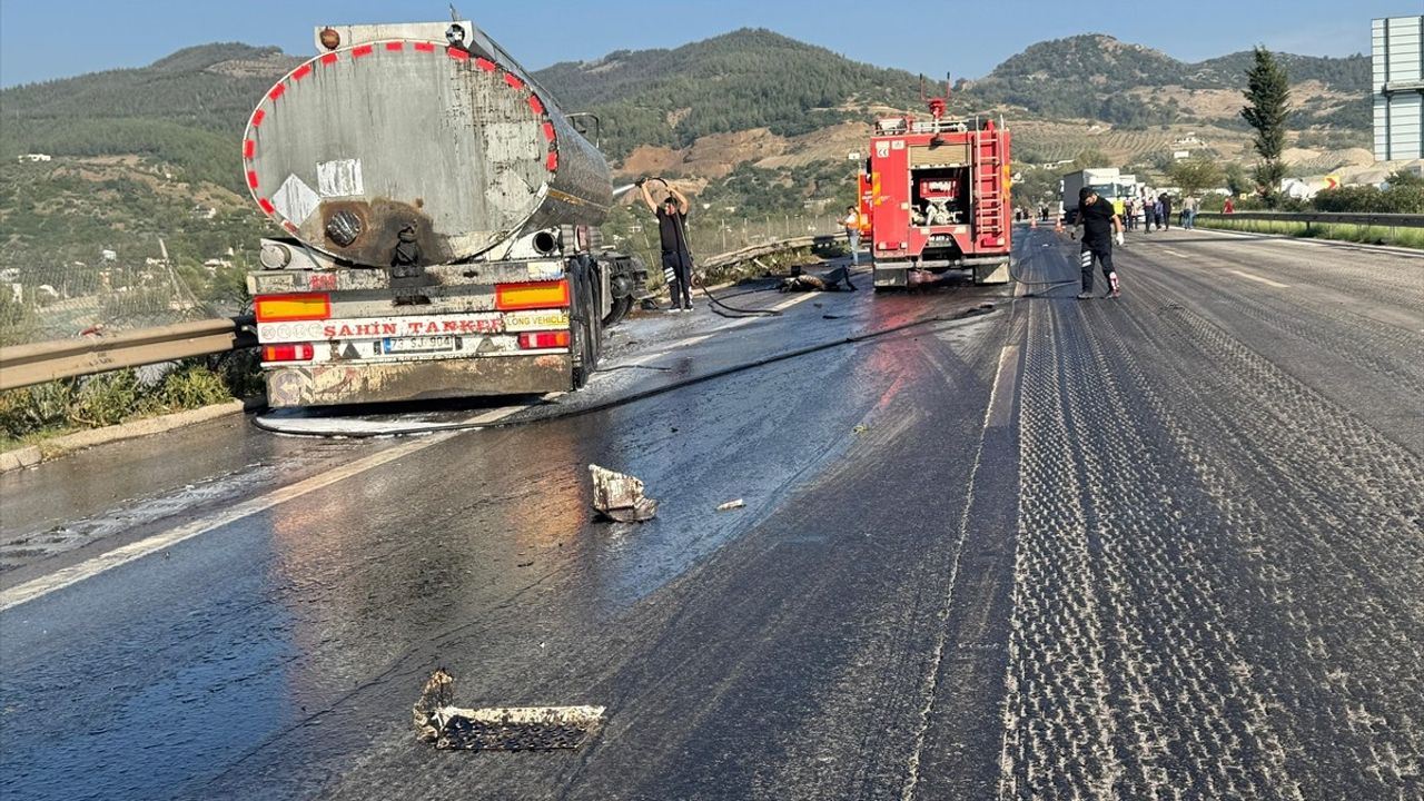 Osmaniye'de Tanker Kazası: İki Tanker Çarpıştı