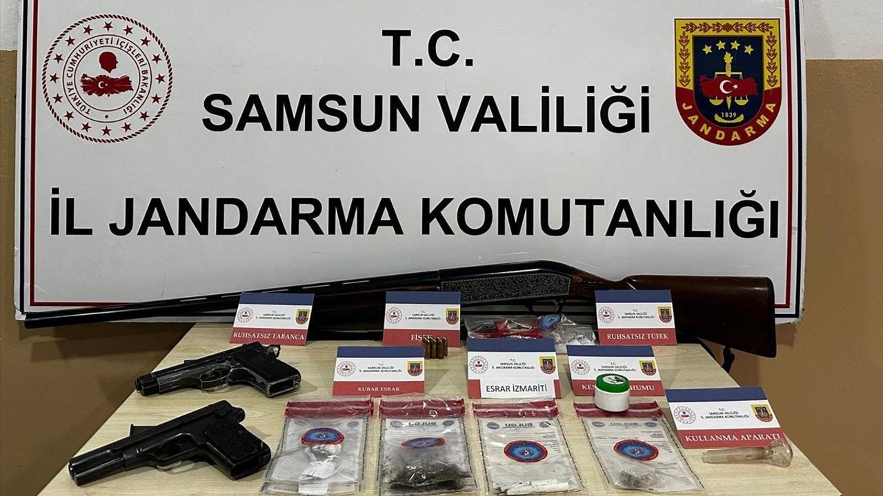 Samsun'da Uyuşturucu Operasyonu: İki Şüpheli Yakalandı