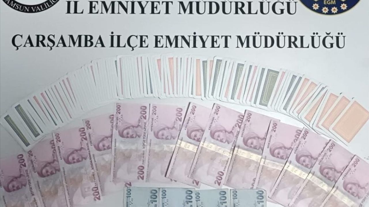 Samsun'daki Kumar Baskınında 4 Kişiye Ceza Kesildi