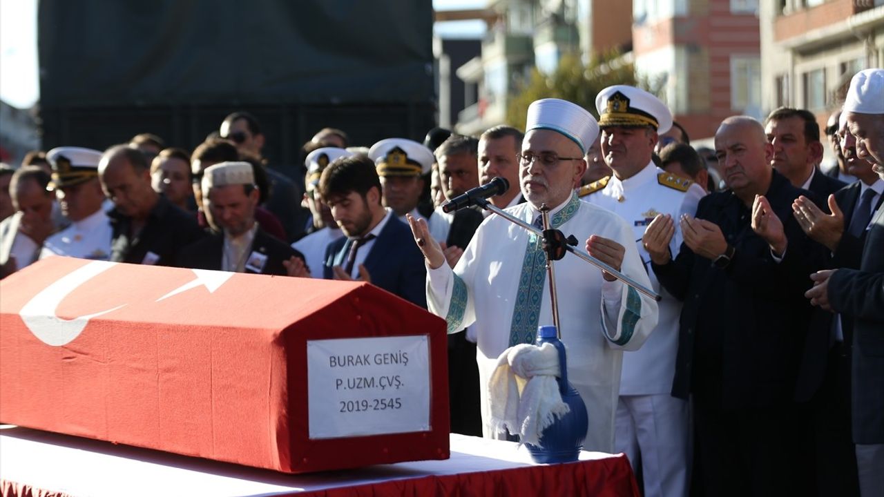 Şehit Piyade Uzman Çavuş Burak Geniş, Çanakkale'de Sonsuzluğa Uğurlandı