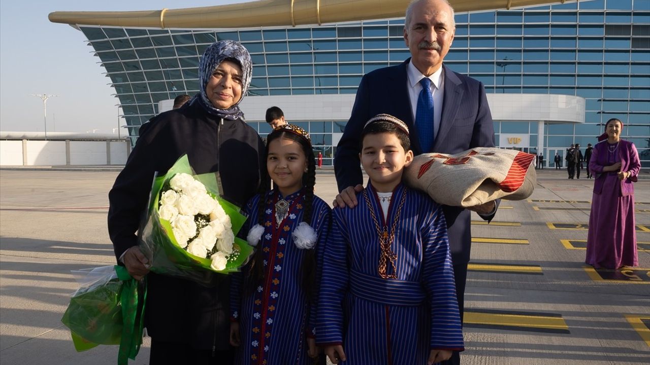 TBMM Başkanı Kurtulmuş, Türkmenistan'da Resmi Ziyarette Bulundu