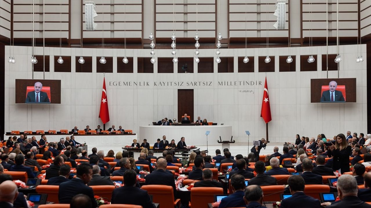 TBMM Başkanı Kurtulmuş'un Yeni Yasama Yılı Açılışında Önemli Mesajlar