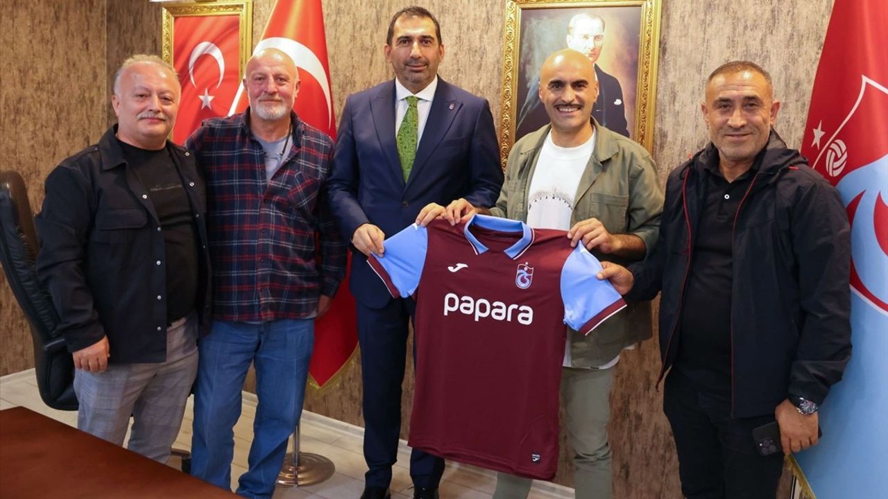 'Temel: Sümela'nın Şifresi Yeniden' Film Ekibinden Trabzonspor Ziyareti