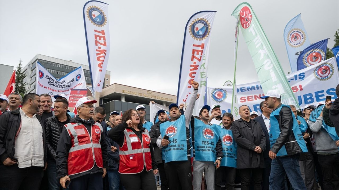 TÜRK-İŞ Ankara'da Emek Buluşması Mitingi Düzenliyor