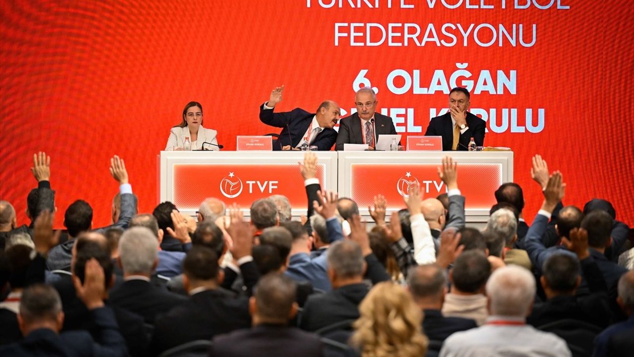 Türkiye Voleybol Federasyonu Genel Kurulu Başladı