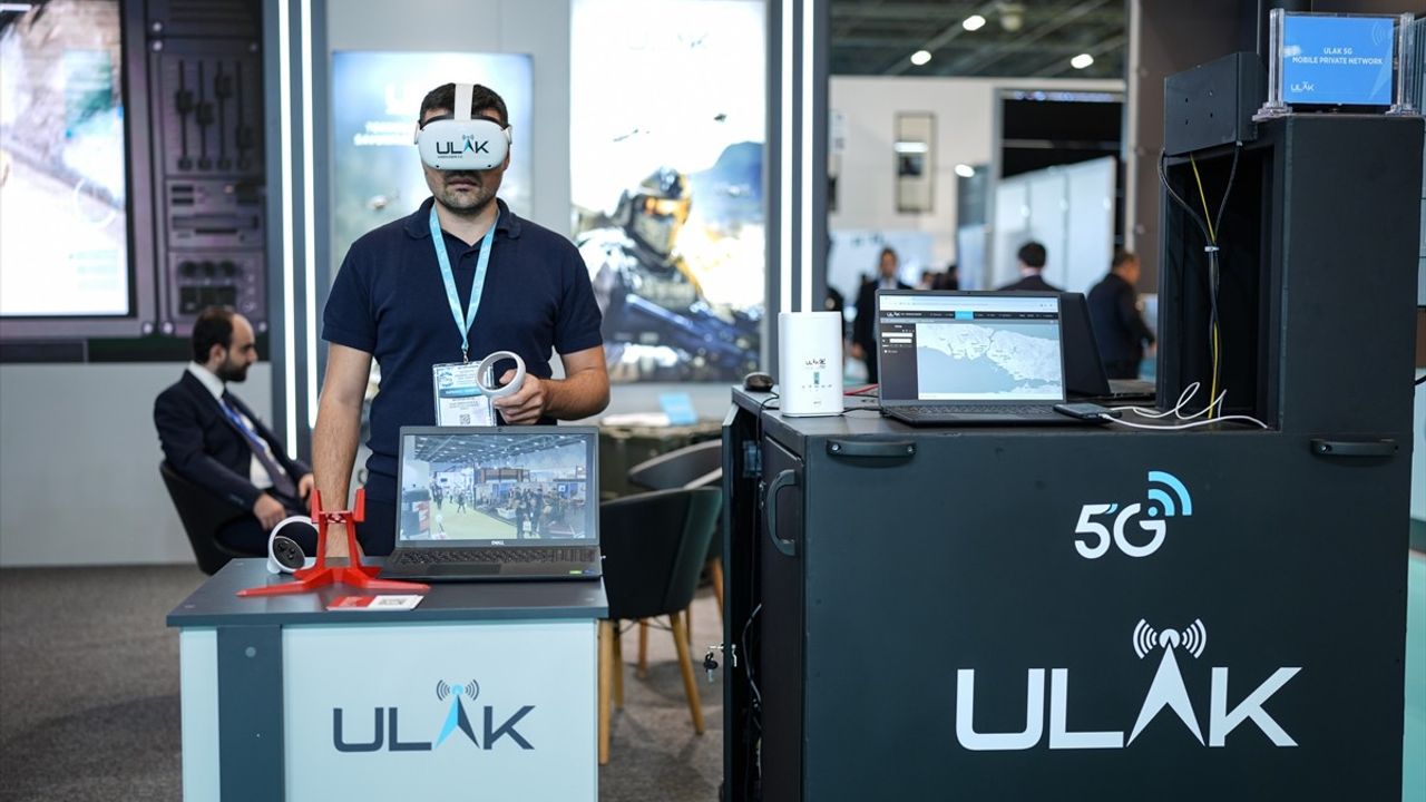 ULAK Haberleşme, SAHA EXPO'da 5G Teknolojisini Tanıttı