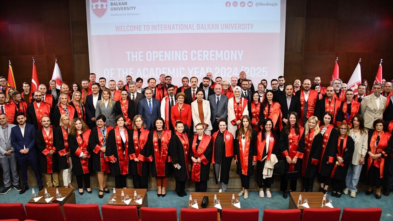 Uluslararası Balkan Üniversitesi 2024-2025 Akademik Yılı Açılış Töreni