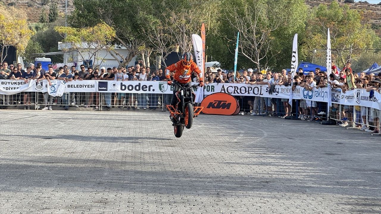 Uluslararası Bodrum Motofest 2023'te Motosiklet Tutkunları Buluştu