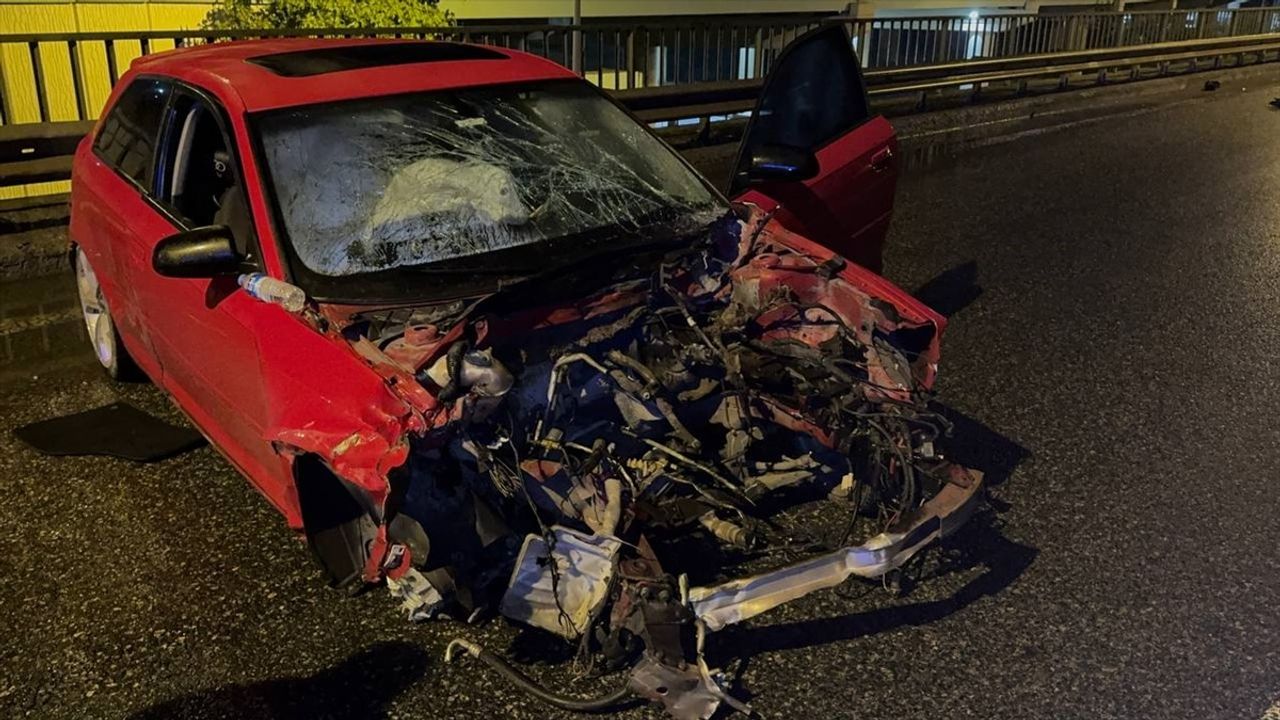 Üsküdar'da Trafik Kazası: Bir Yaralı