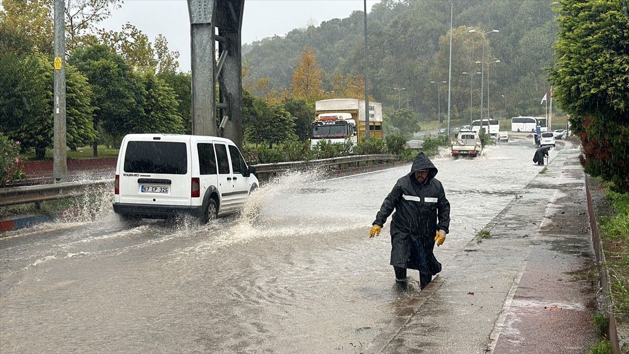 Zonguldak'ta Kuvvetli Yağışlar ve Alınan Tedbirler