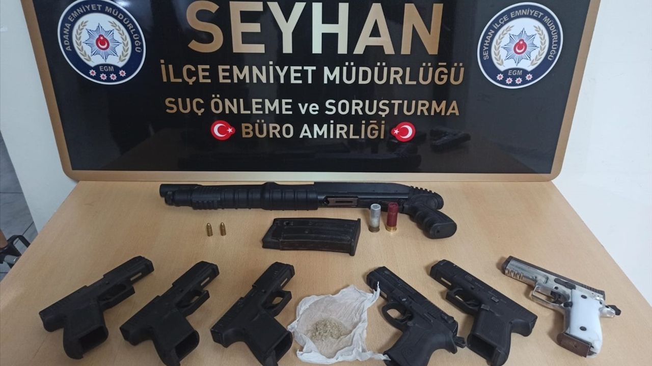 Adana'da 14 Yaşındaki Çocuk Uyuşturucu ve Silahlarla Yakalandı