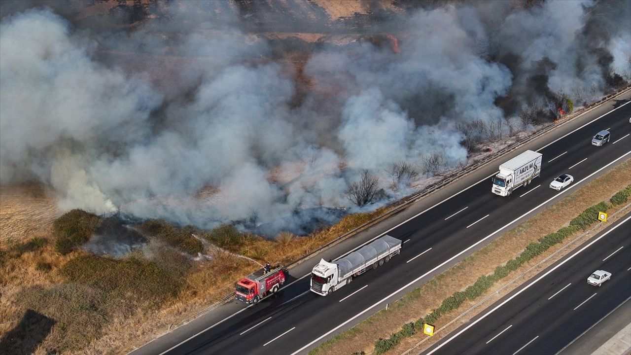 Adana'da Ağaçlık Alanda Yangın Kontrol Altına Alındı