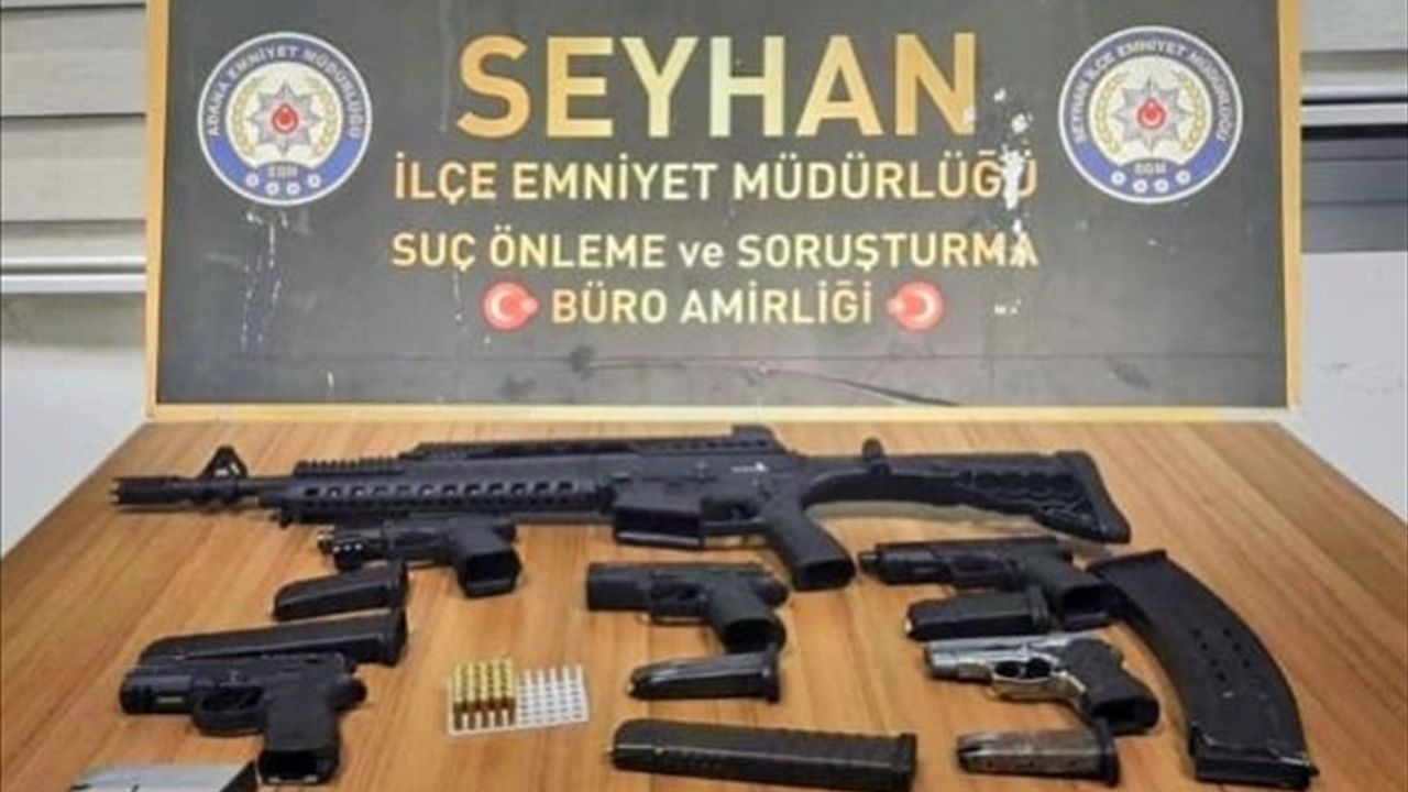 Adana'da Ruhsatsız Silah Operasyonu