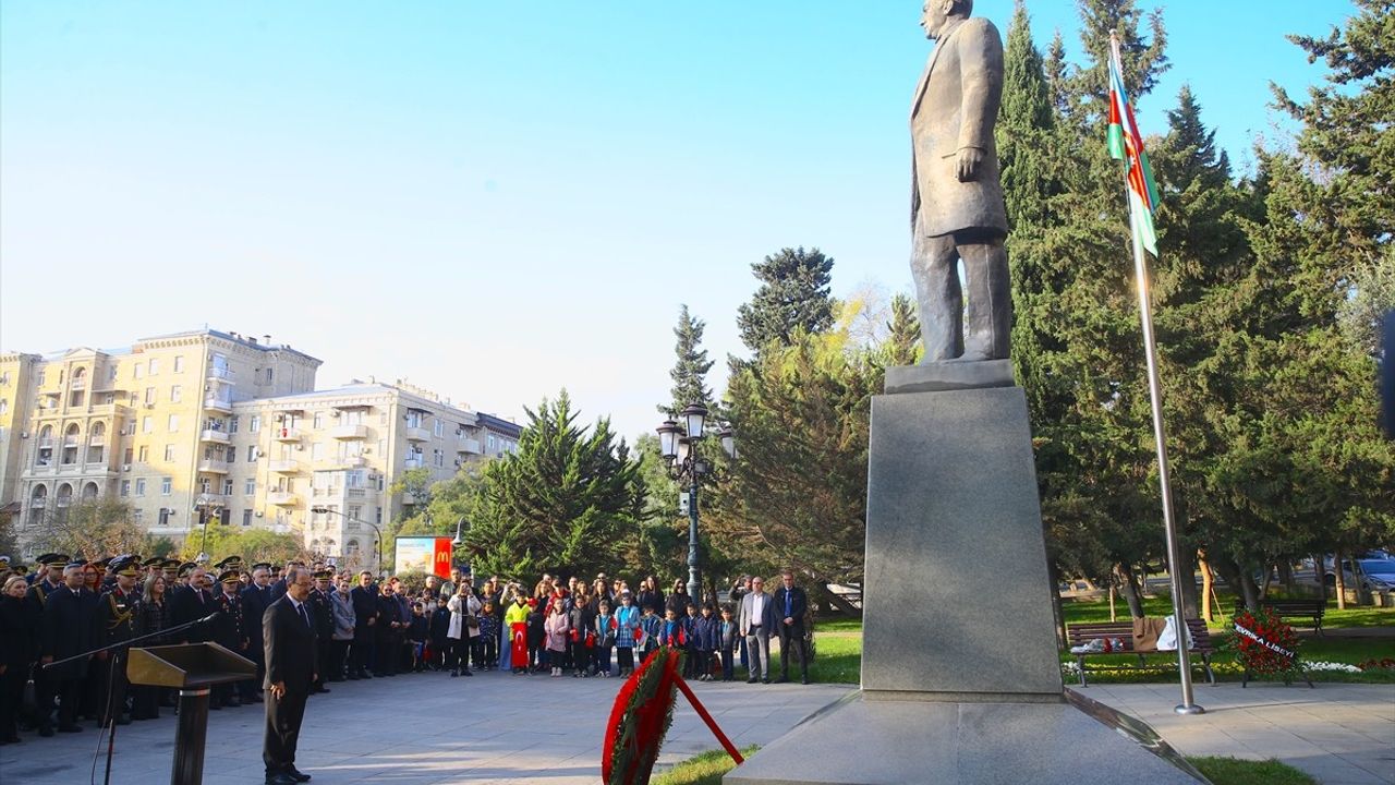 Atatürk, Azerbaycan'da Anıldı: Ebediyete İntikalinin 86. Yılı