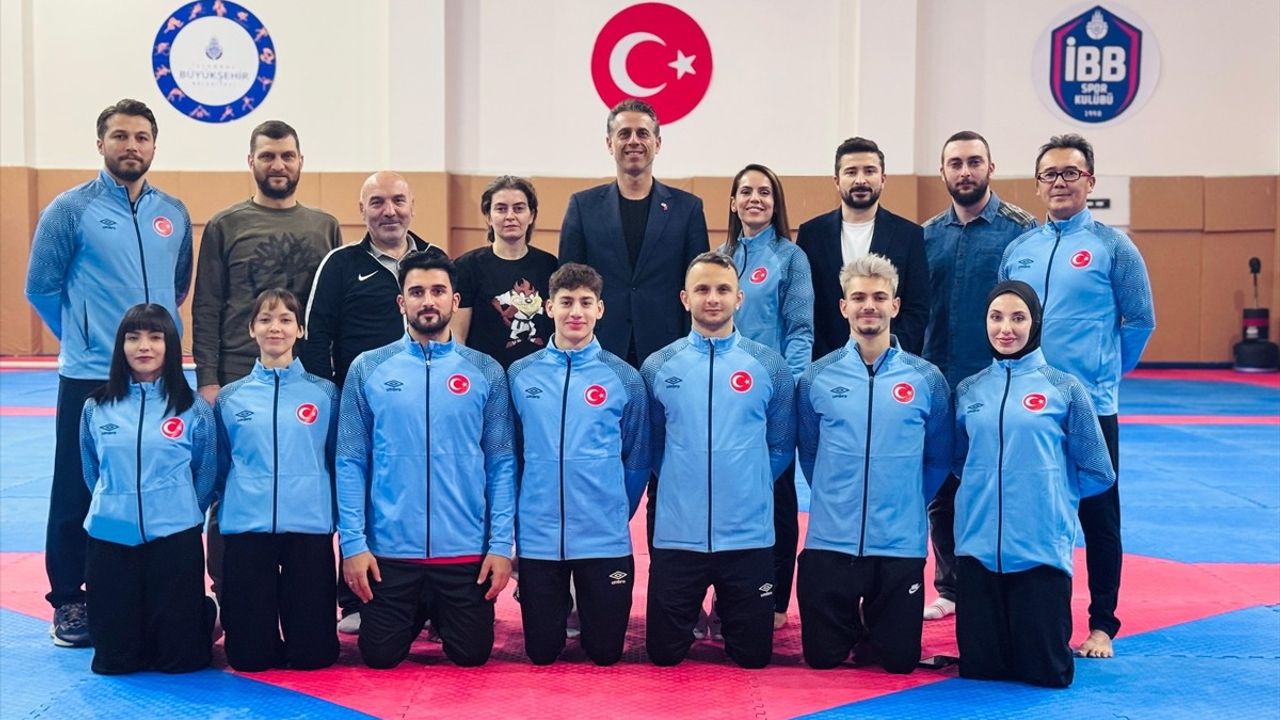 Bahri Tanrıkulu'dan Poomsae Milli Takımı'na Moral Desteği