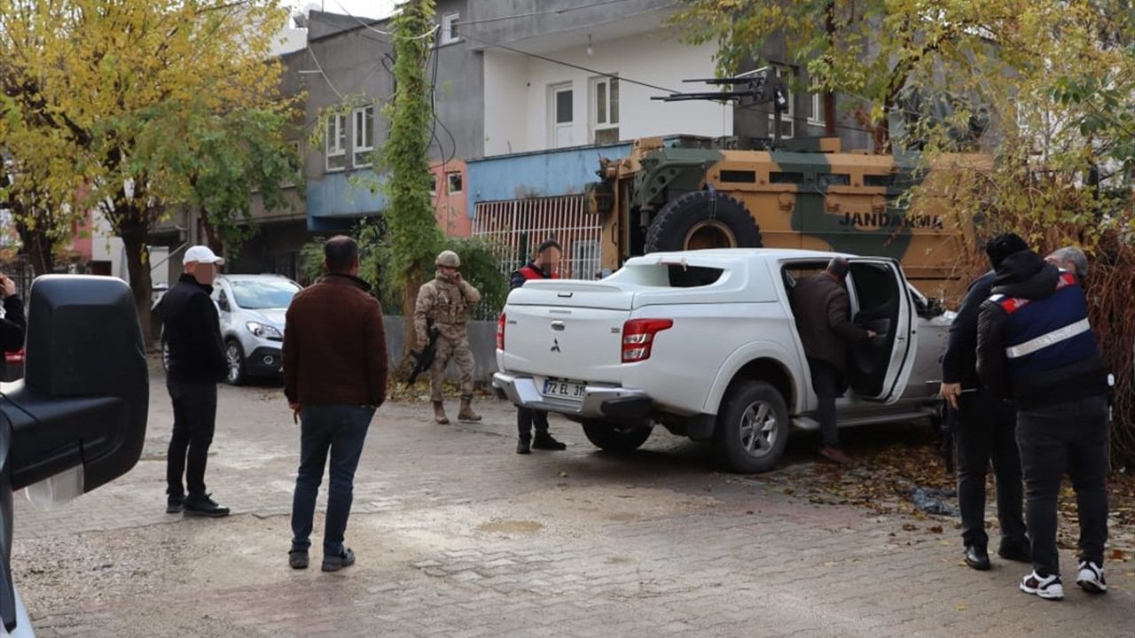 Batman'da PKK/KCK Terör Operasyonu: 4 Gözaltı