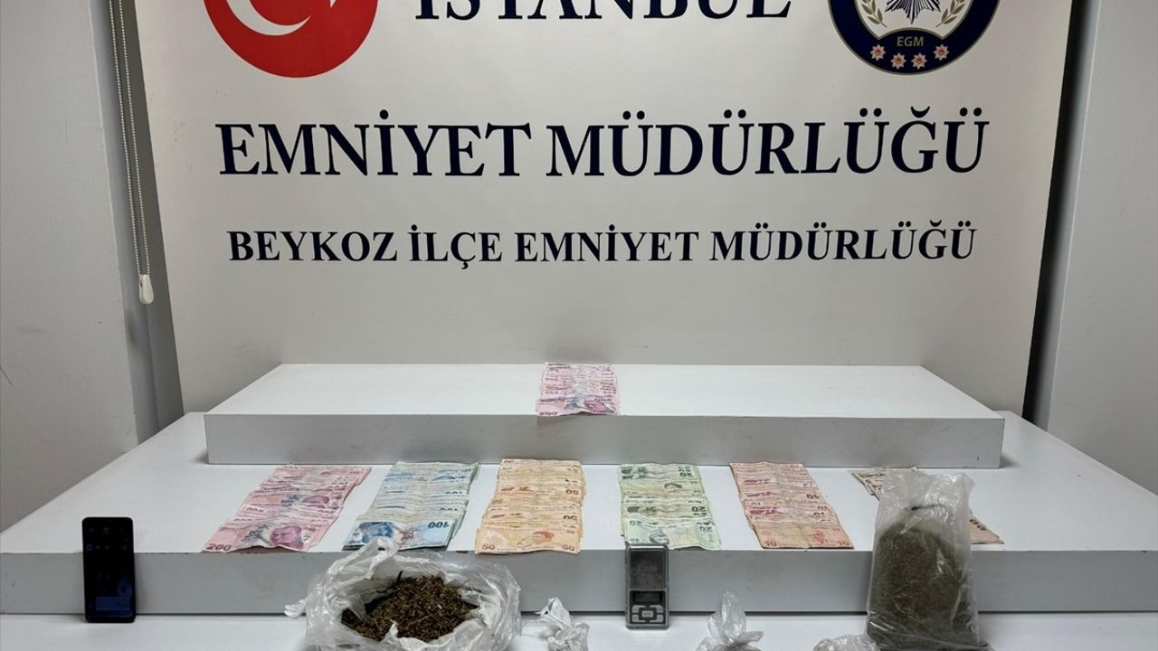 Beykoz'da Uyuşturucu Operasyonu: 5 Şüpheli Gözaltında