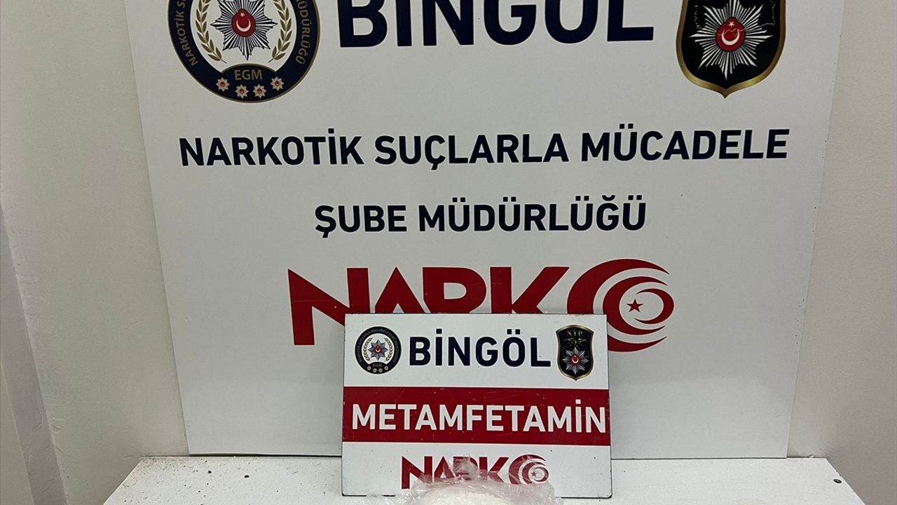 Bingöl'de Uyuşturucu Ele Geçirildi, Şüpheli Tutuklandı