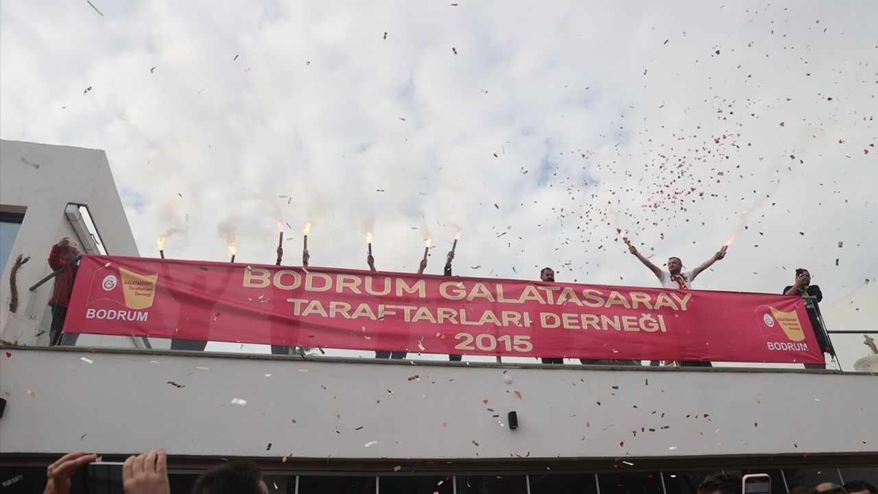 Bodrum'da Galatasaray Taraftarları Derneği Lokali Açıldı