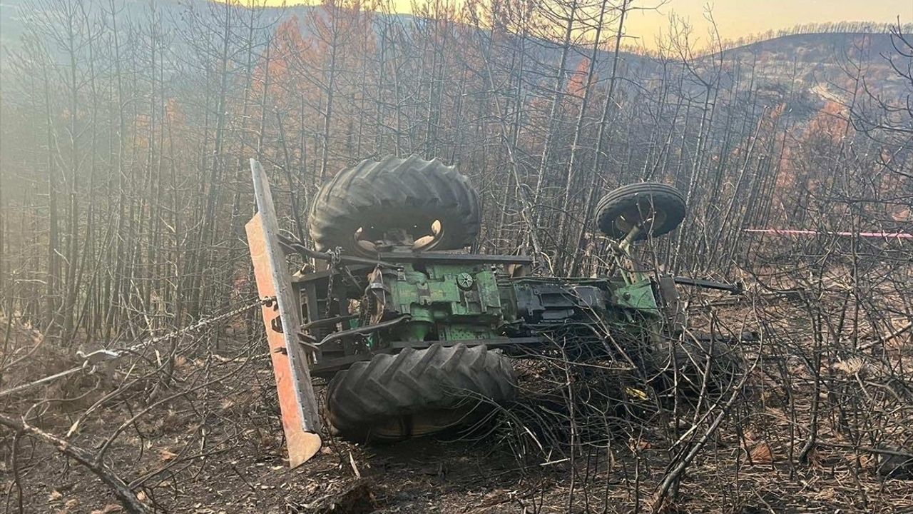 Bolu'da Traktör Devrilmesi Sonucu Bir Kişi Hayatını Kaybetti