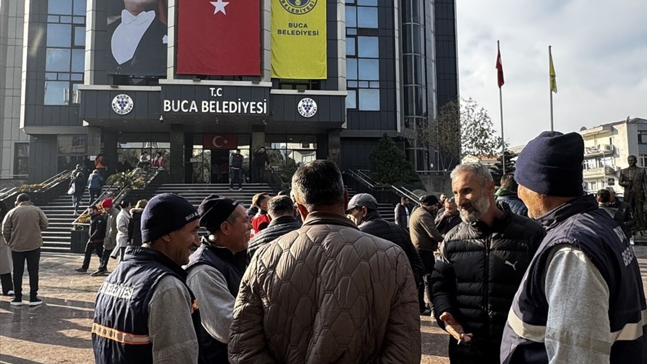 Buca Belediyesi'nde Grev Başladı