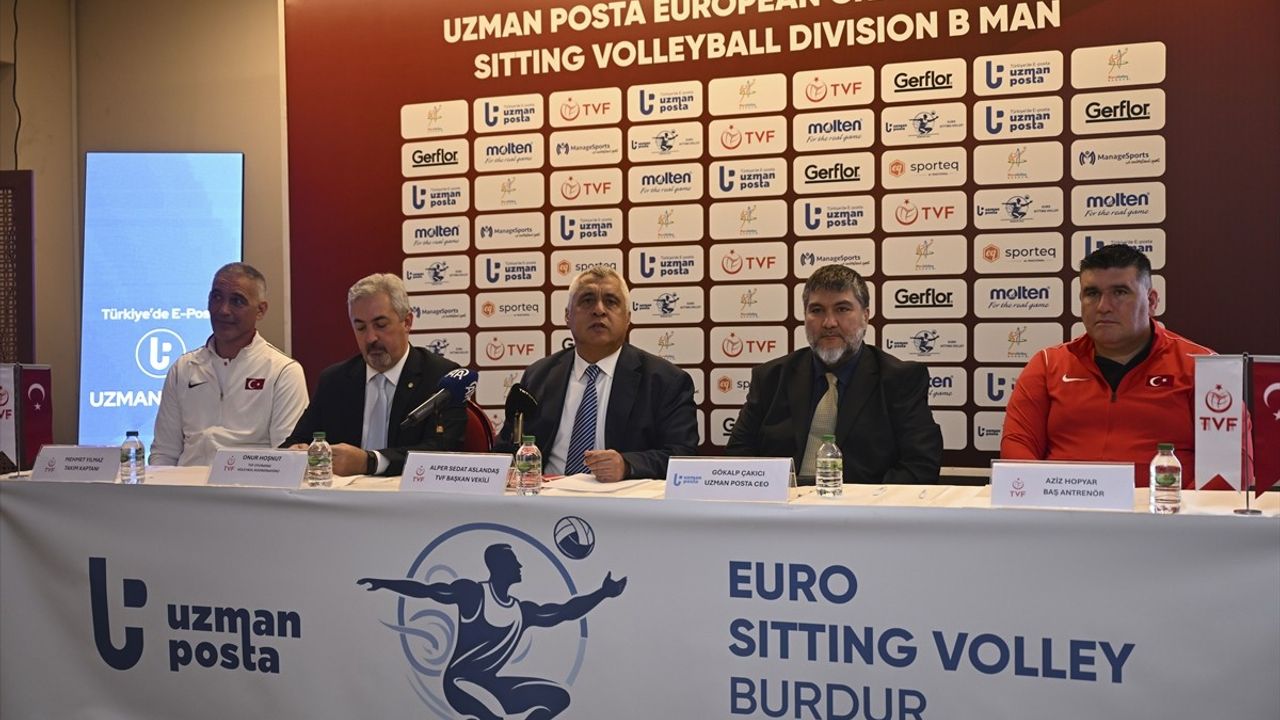 Burdur'da Oturarak Voleybol Avrupa Şampiyonası Düzenlenecek