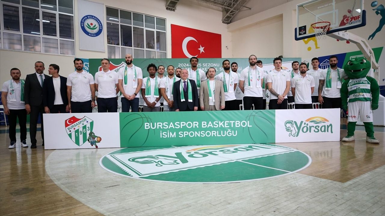 Bursaspor Basketbol'a Yörsan İsim Sponsoru Oluyor