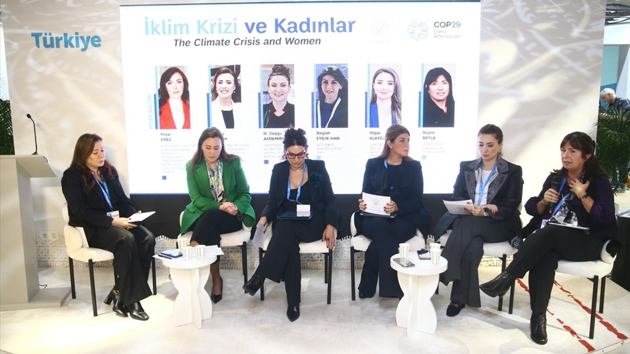 COP29'da Kadınların İklim Değişikliği Mücadelesindeki Rolü Tartışıldı