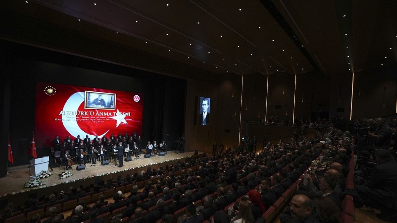 Cumhurbaşkanı Erdoğan, Atatürk'ü Anma Töreni'nde önemli mesajlar verdi