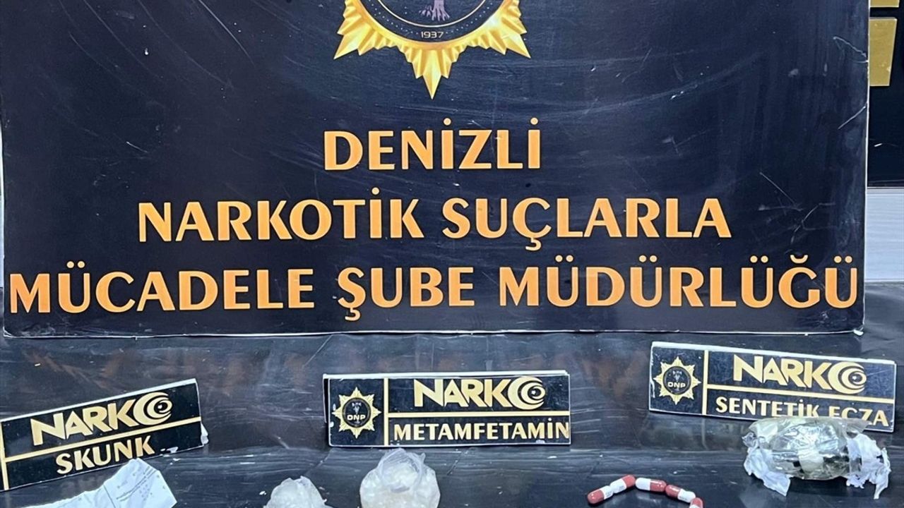 Denizli'de Uyuşturucu Operasyonu: 3 Kişi Tutuklandı