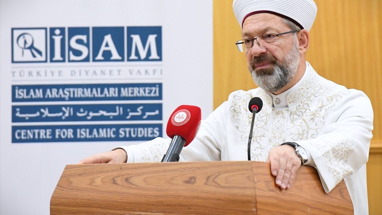 Diyanet İşleri Başkanı Erbaş'tan İslam İktisadı Üzerine Önemli Açıklamalar