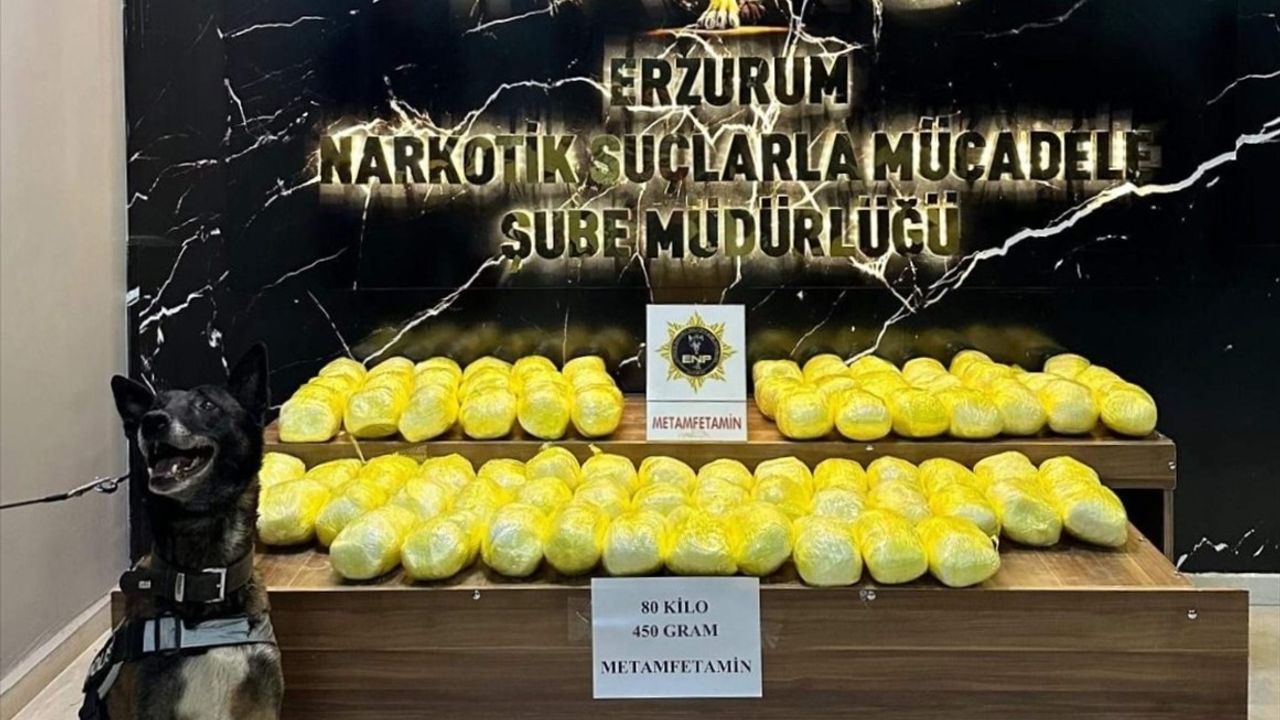 Erzurum'da Büyük Uyuşturucu Operasyonu