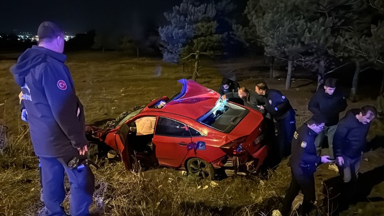 Erzurum'da Feci Trafik Kazası: 1 Ölü, 3 Yaralı