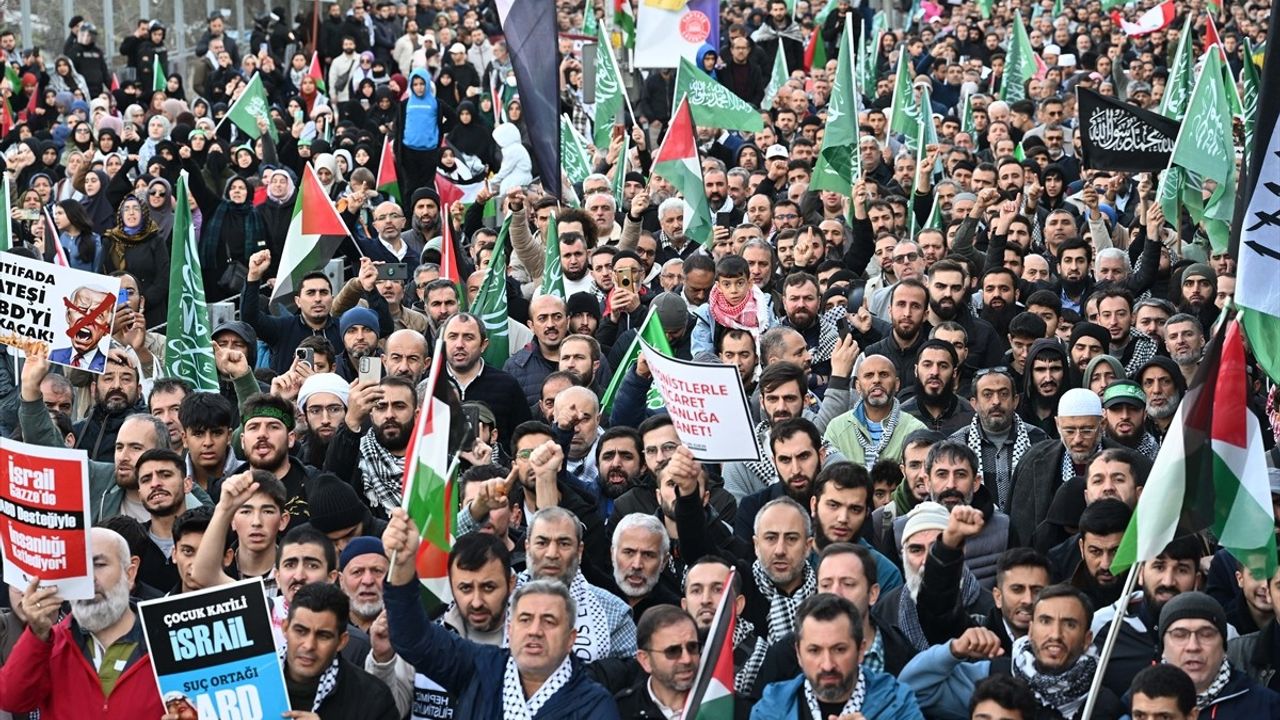 Gazze İçin Protesto: ABD'nin Rolü Eleştirildi