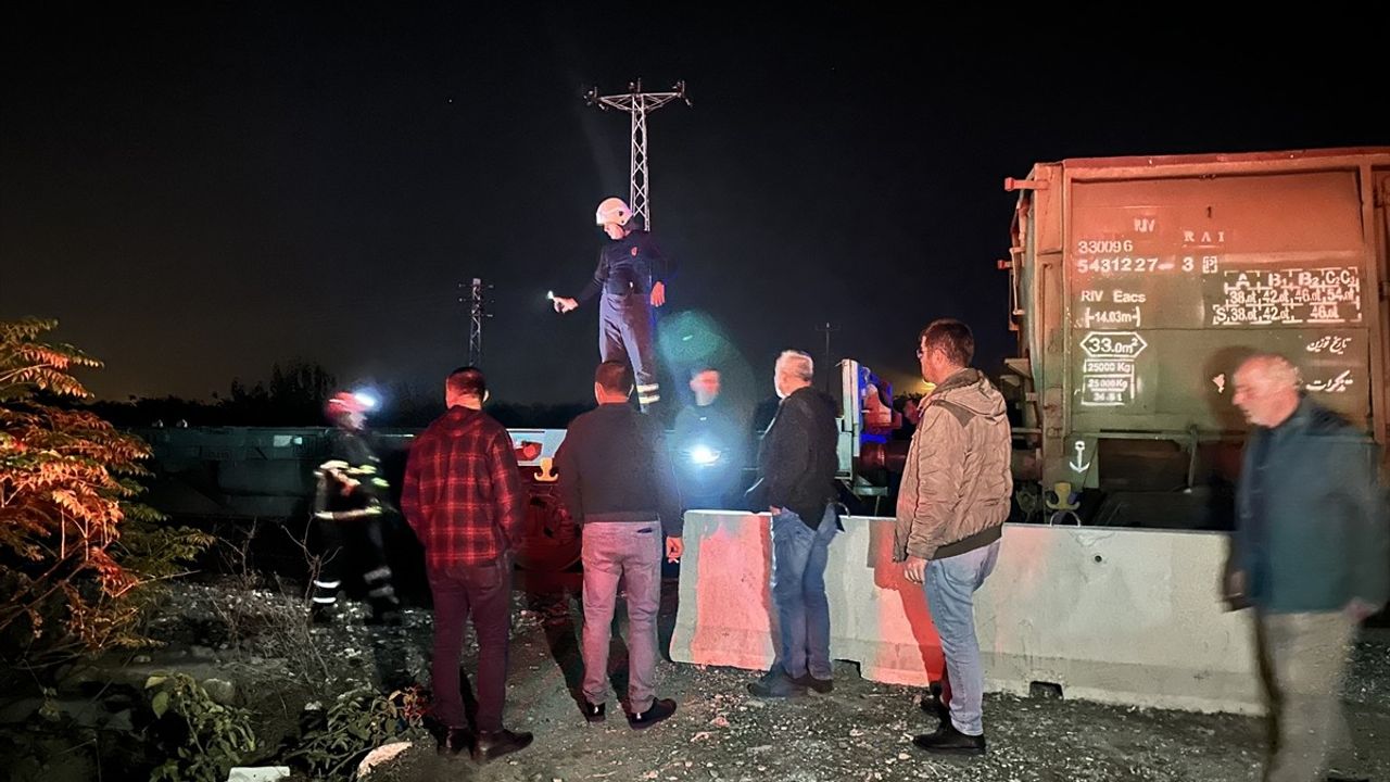 Hatay'da Tren Kazası: Bir Kişi Yaralandı