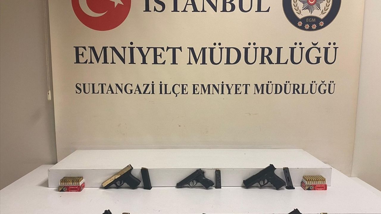 İstanbul'da Ruhsatsız Silah Operasyonu: 1 Tutuklama