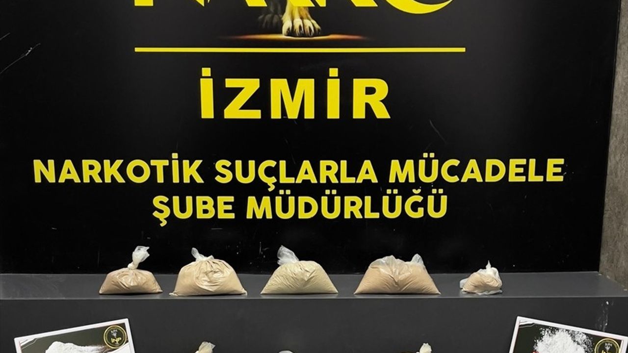 İzmir'de Uyuşturucu Operasyonu: 4 Kilo Eroin Ele Geçirildi