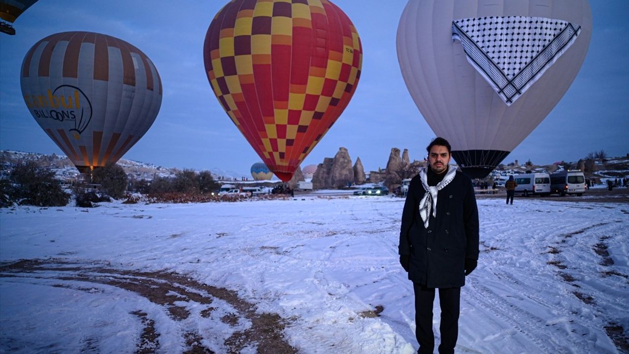 Kapadokya'da Barış Balonu Etkinliği