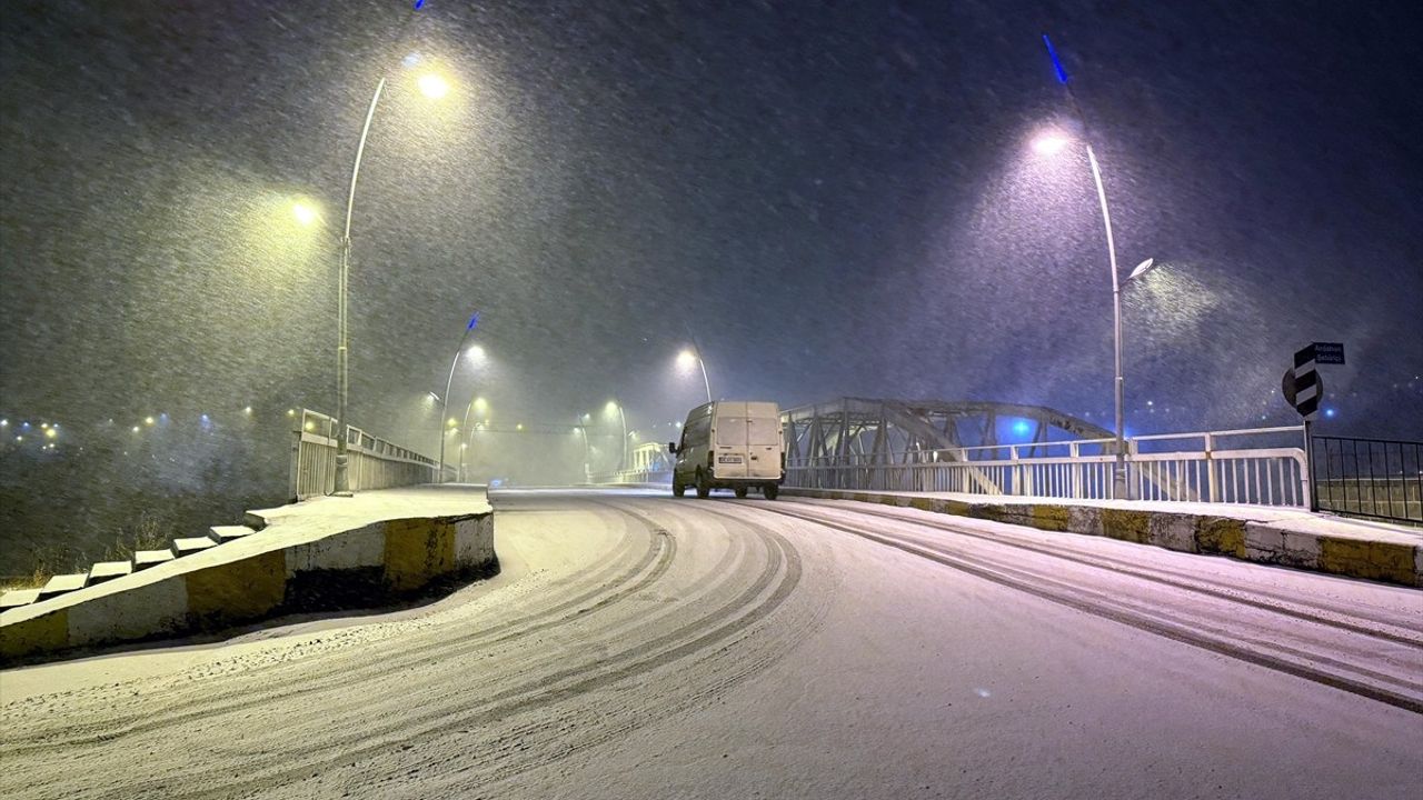 Kars ve Ardahan'da Kar Yağışı Etkisi