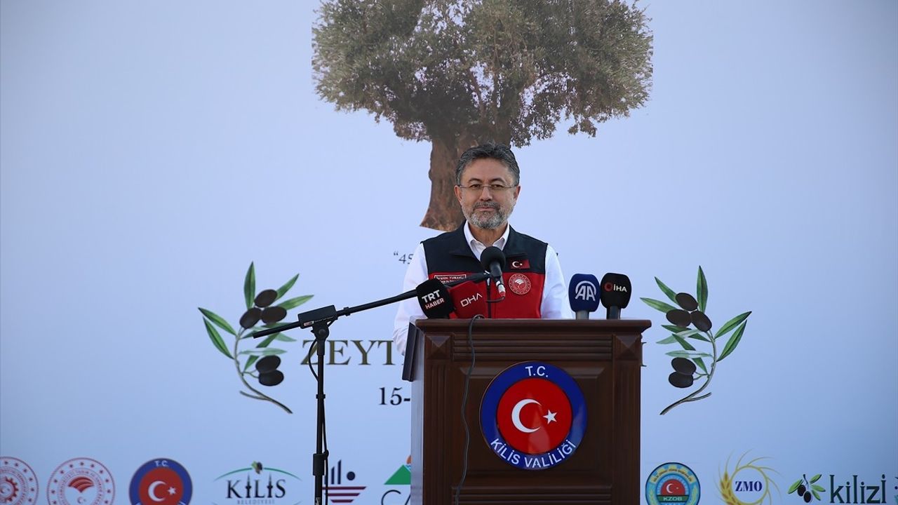 Kilis'te Zeytin Hasadı ve Musabeyli Barajı Sulama Projeleri Tanıtıldı