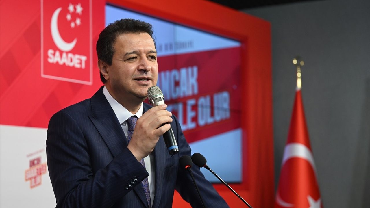 Mahmut Arıkan Saadet Partisi Genel Başkanı Olmanın İlk Adımını Attı