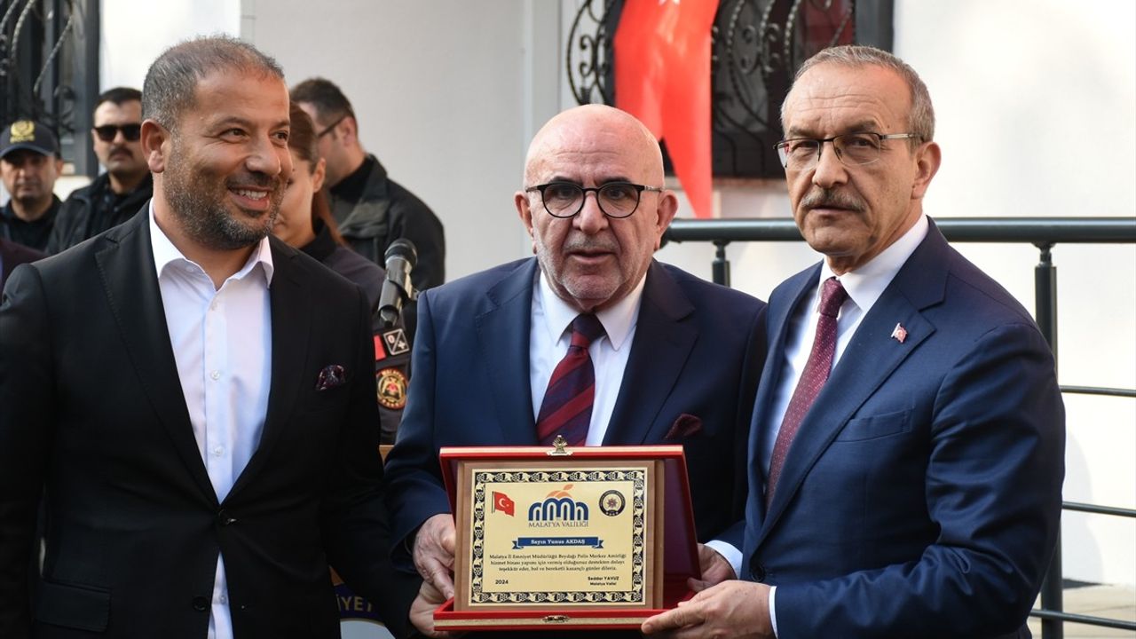 Malatya'da Yeniden Hayata Dönen Polis Merkezi