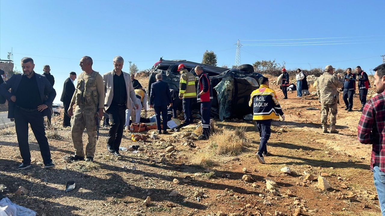 Mardin'de Trafik Kazasında 4 Ölü, 4 Yaralı