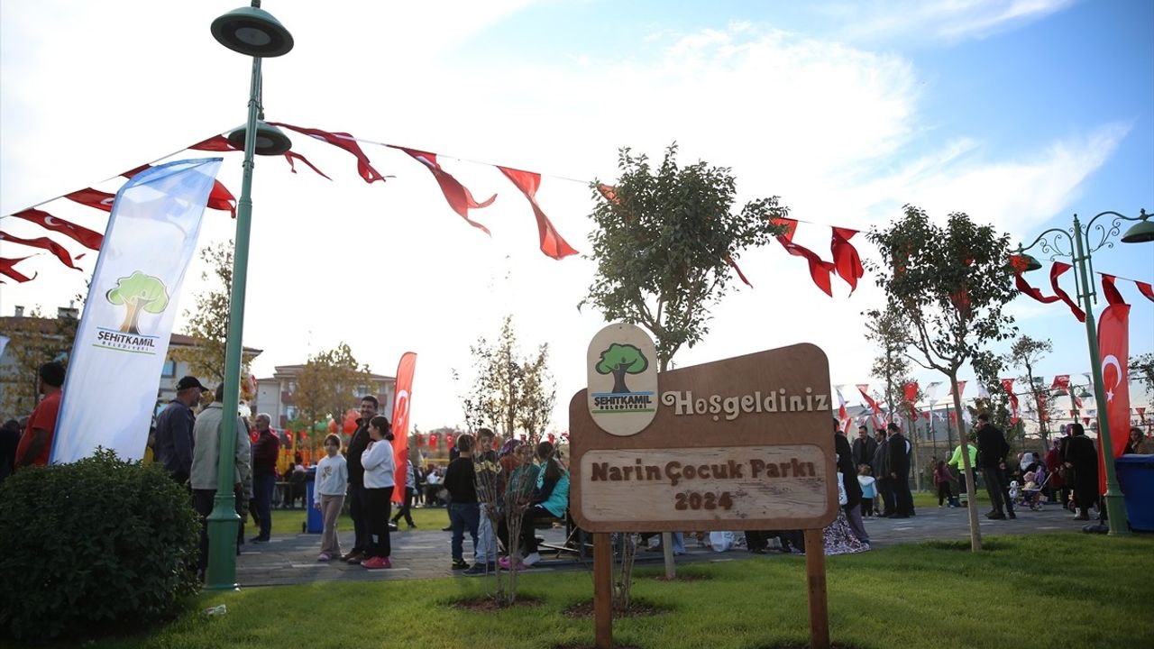 Narin Güran Anısına Gaziantep'te Park Açıldı